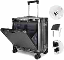 最後在庫処分!!　[魔法小屋] スーツケース 前開きキャスターストッパー付く Amazon | [魔法小屋] スーツケース 前開き キャスターストッパー